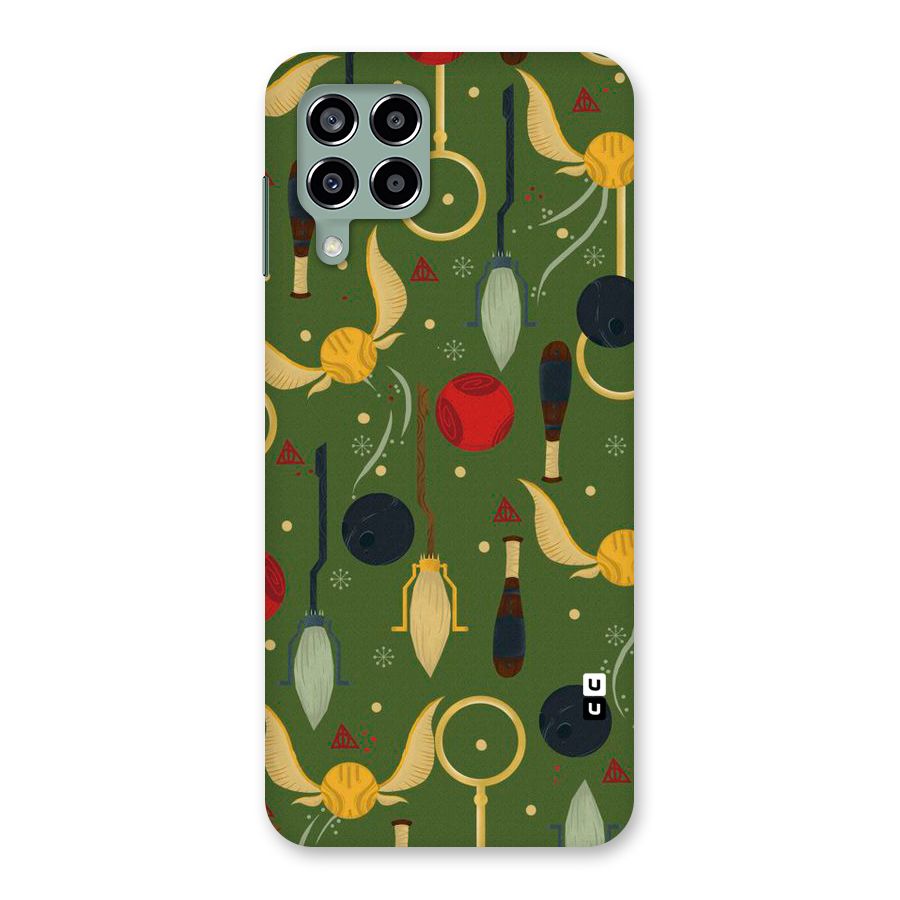 Flying Ball Pattern Back Case for Galaxy M33