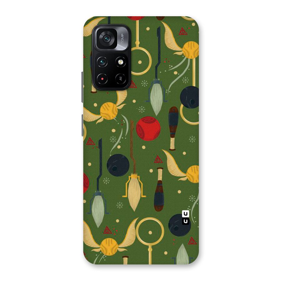Flying Ball Pattern Back Case for Poco M4 Pro 5G