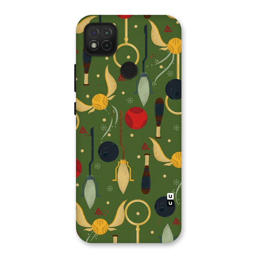 Flying Ball Pattern Back Case for Redmi 9 Activ