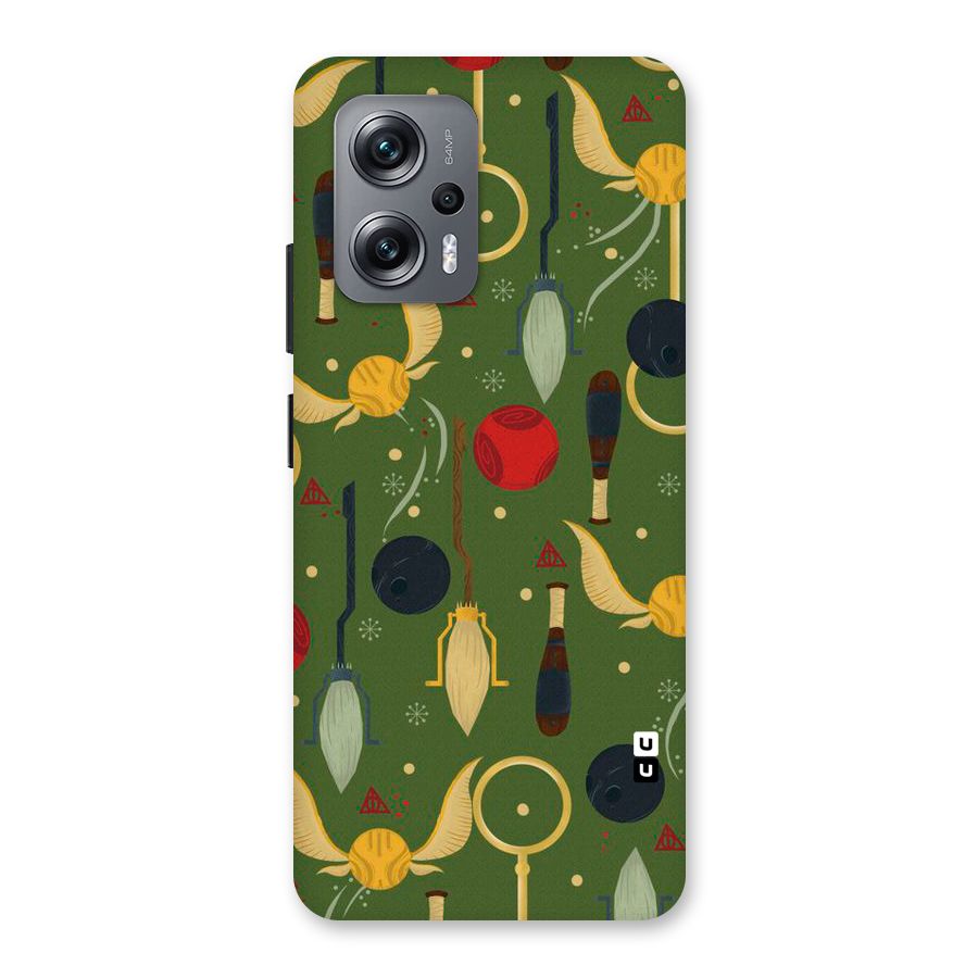 Flying Ball Pattern Back Case for Redmi K50i