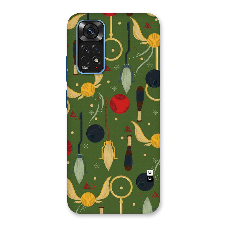 Flying Ball Pattern Back Case for Redmi Note 11S
