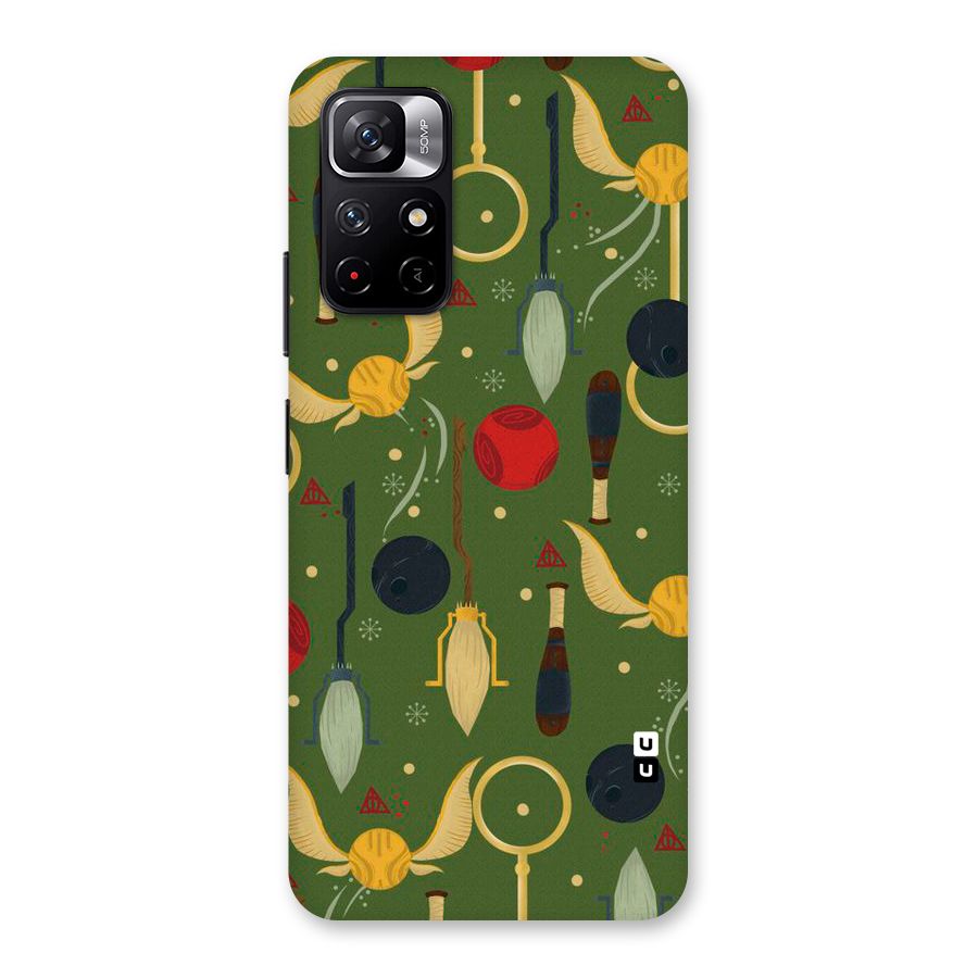 Flying Ball Pattern Back Case for Redmi Note 11T 5G