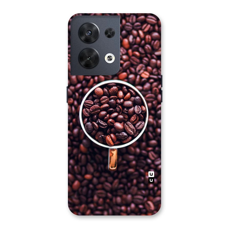 Focus Coffee Beans Back Case for Oppo Reno8 5G
