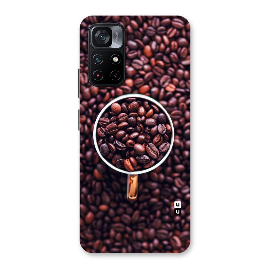 Focus Coffee Beans Back Case for Poco M4 Pro 5G