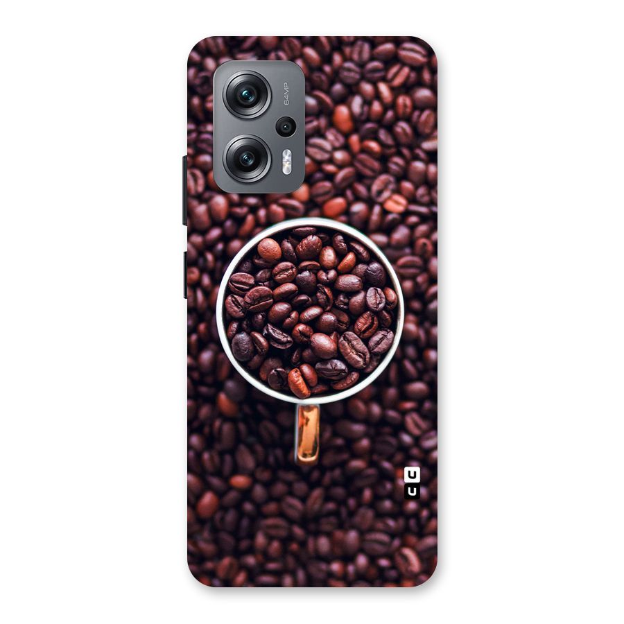 Focus Coffee Beans Back Case for Redmi K50i