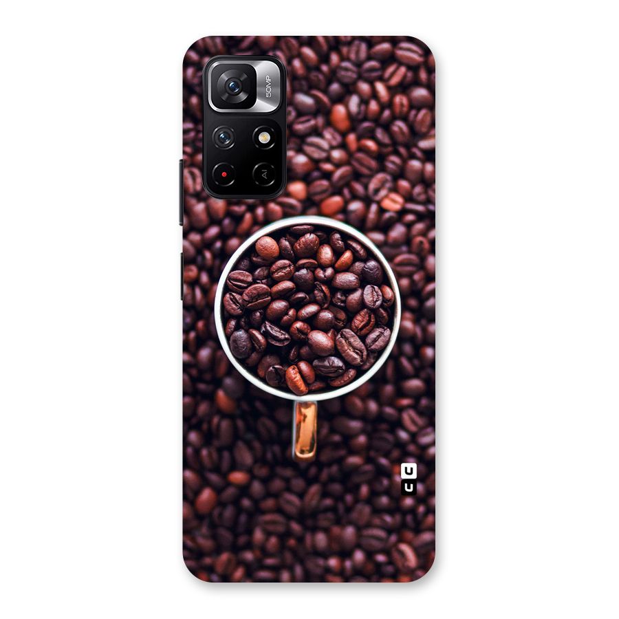 Focus Coffee Beans Back Case for Redmi Note 11T 5G