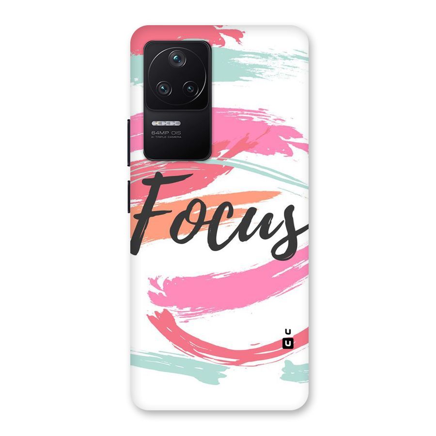 Focus Colours Back Case for Poco F4 5G