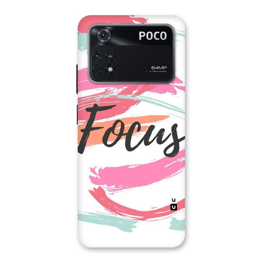 Focus Colours Back Case for Poco M4 Pro 4G