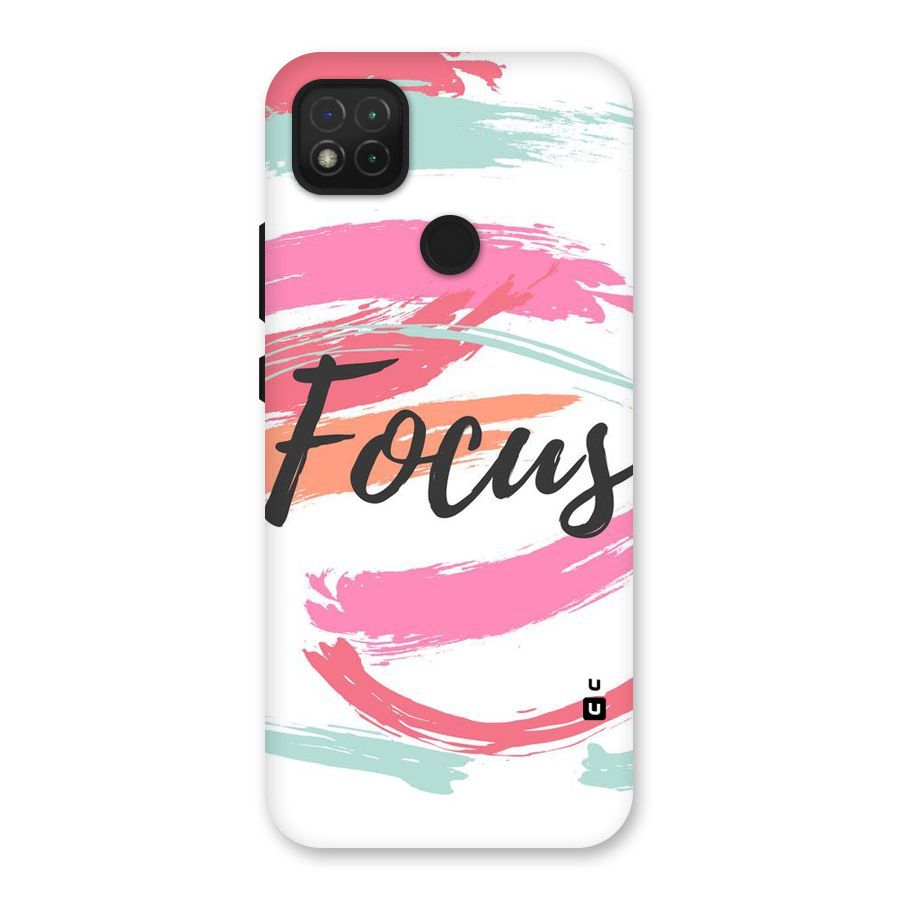 Focus Colours Back Case for Redmi 9 Activ