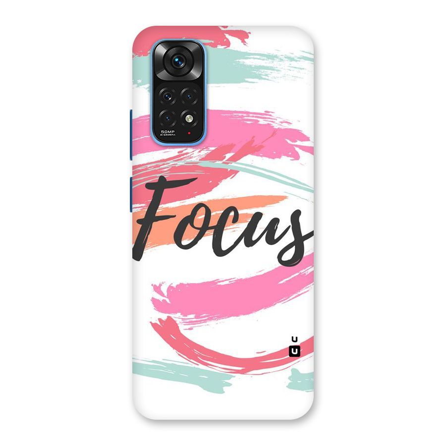 Focus Colours Back Case for Redmi Note 11S