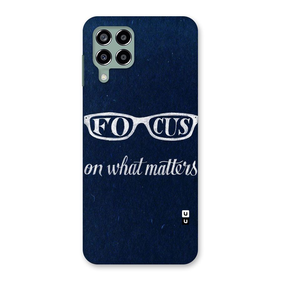 Focus Matters Back Case for Galaxy M33