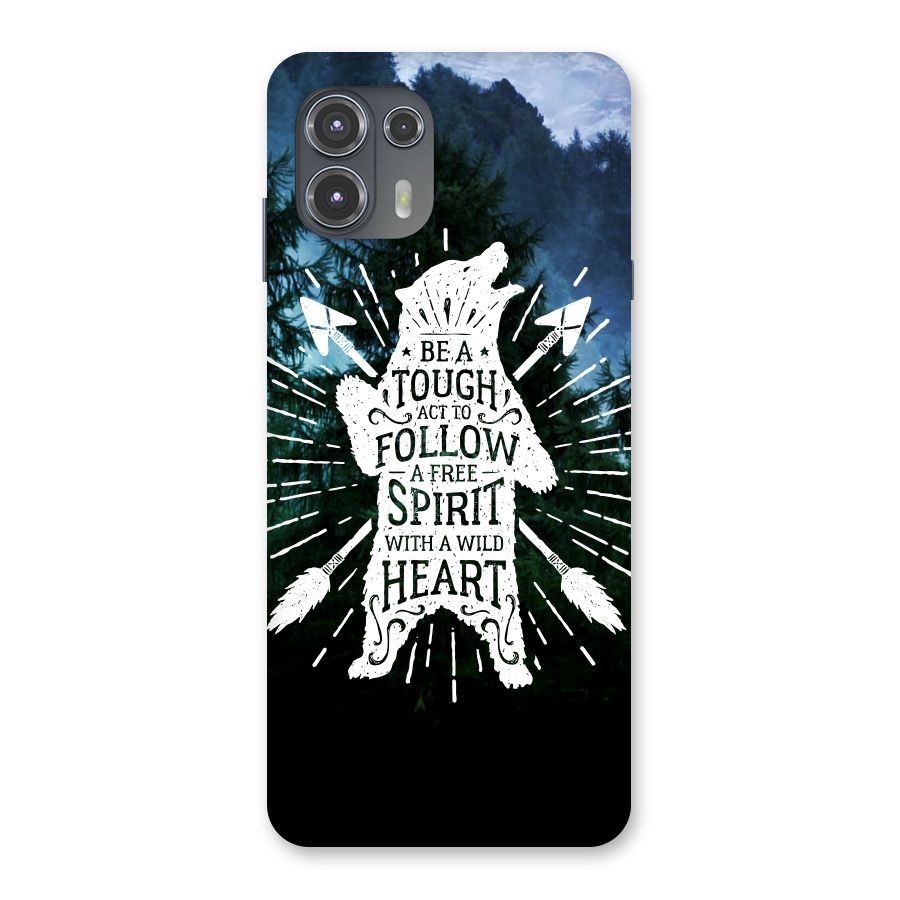 Follow Spirit Heart Back Case for Motorola Edge 20 Fusion