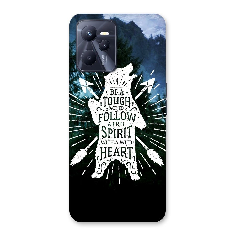 Follow Spirit Heart Back Case for Realme C35