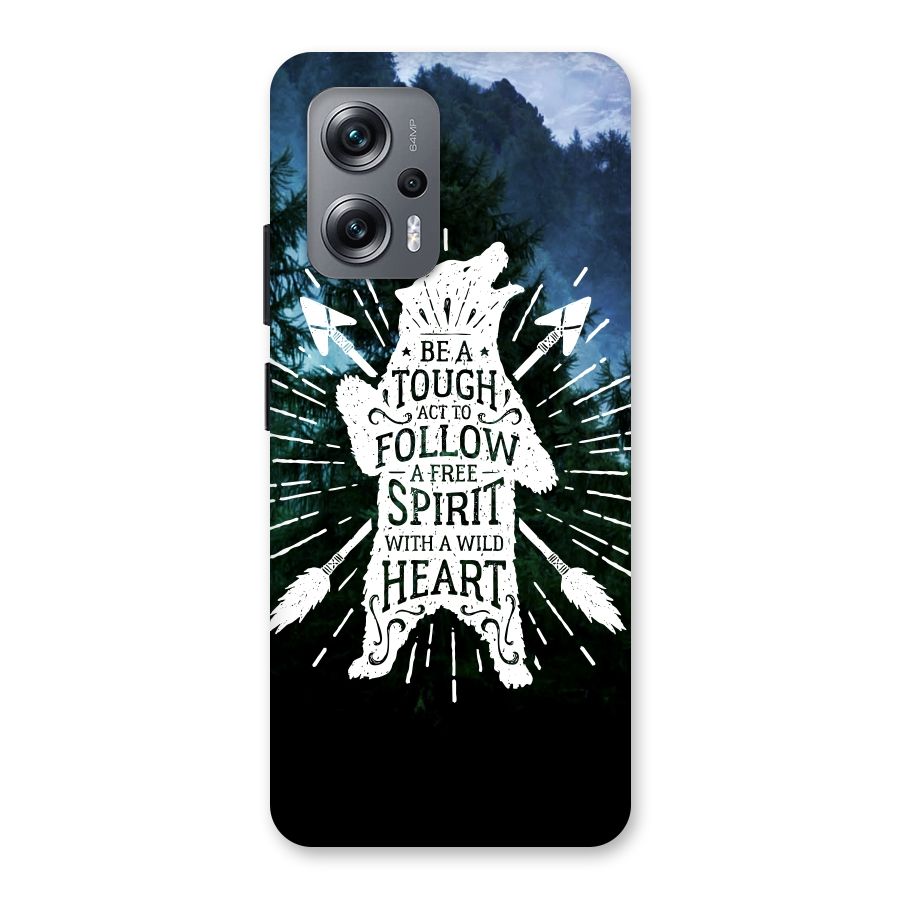 Follow Spirit Heart Back Case for Redmi K50i