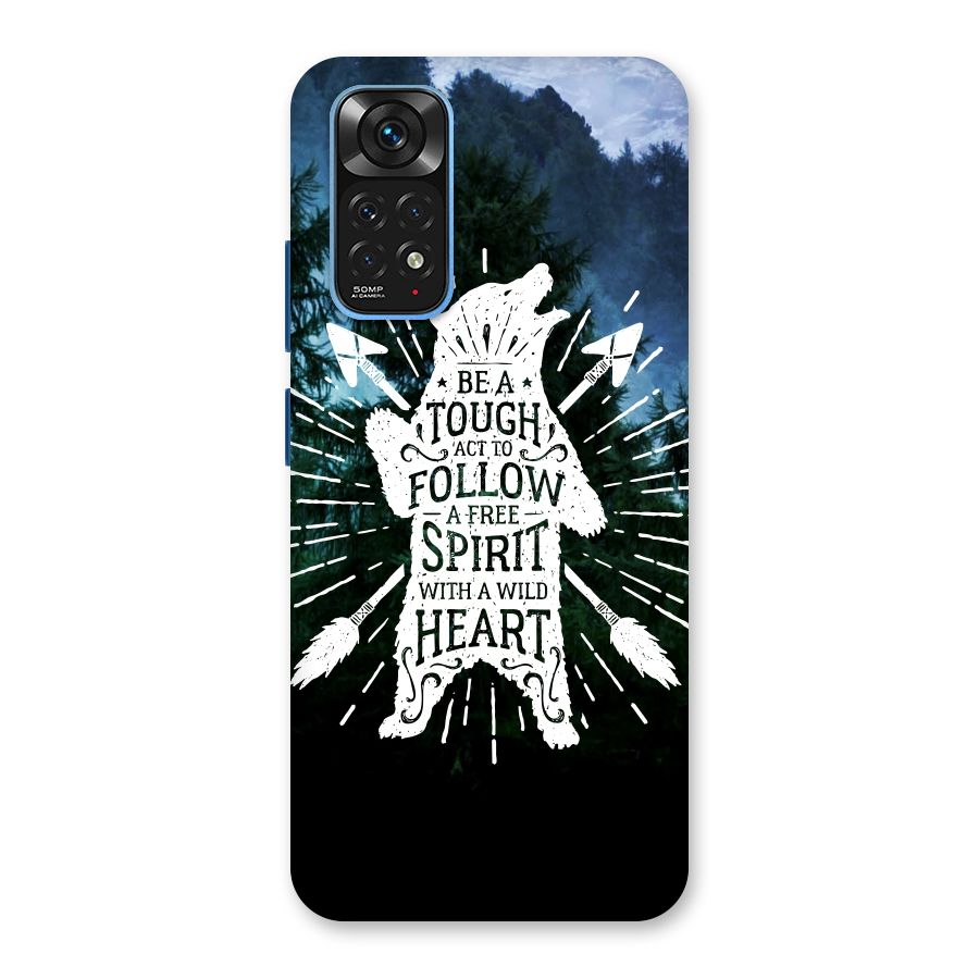 Follow Spirit Heart Back Case for Redmi Note 11S