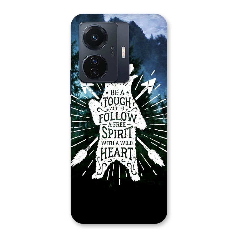 Follow Spirit Heart Back Case for Vivo T1 Pro
