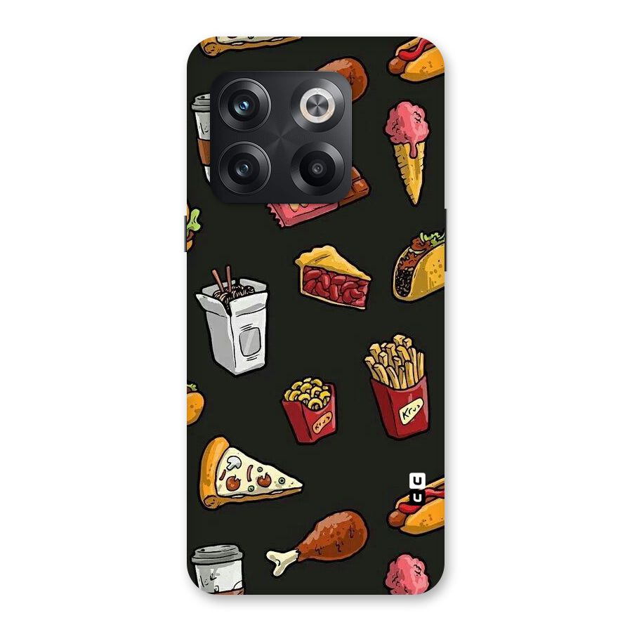 Foodie Pattern Back Case for OnePlus 10T