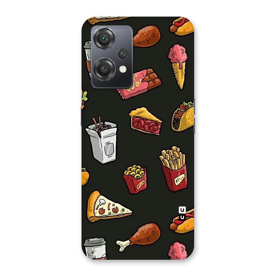 Foodie Pattern Back Case for OnePlus Nord CE 2 Lite 5G