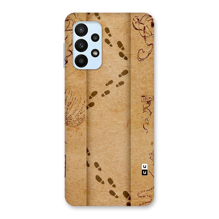 Footsteps Back Case for Galaxy A23