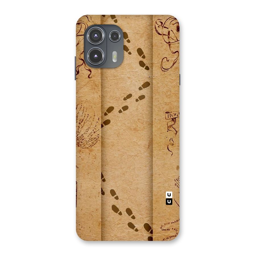 Footsteps Back Case for Motorola Edge 20 Fusion