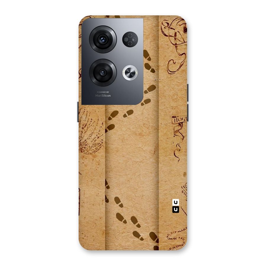 Footsteps Back Case for Oppo Reno8 Pro 5G