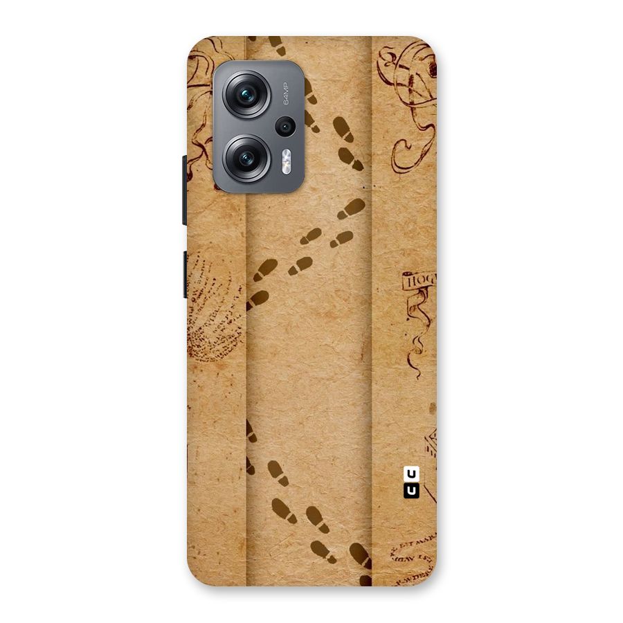 Footsteps Back Case for Redmi K50i