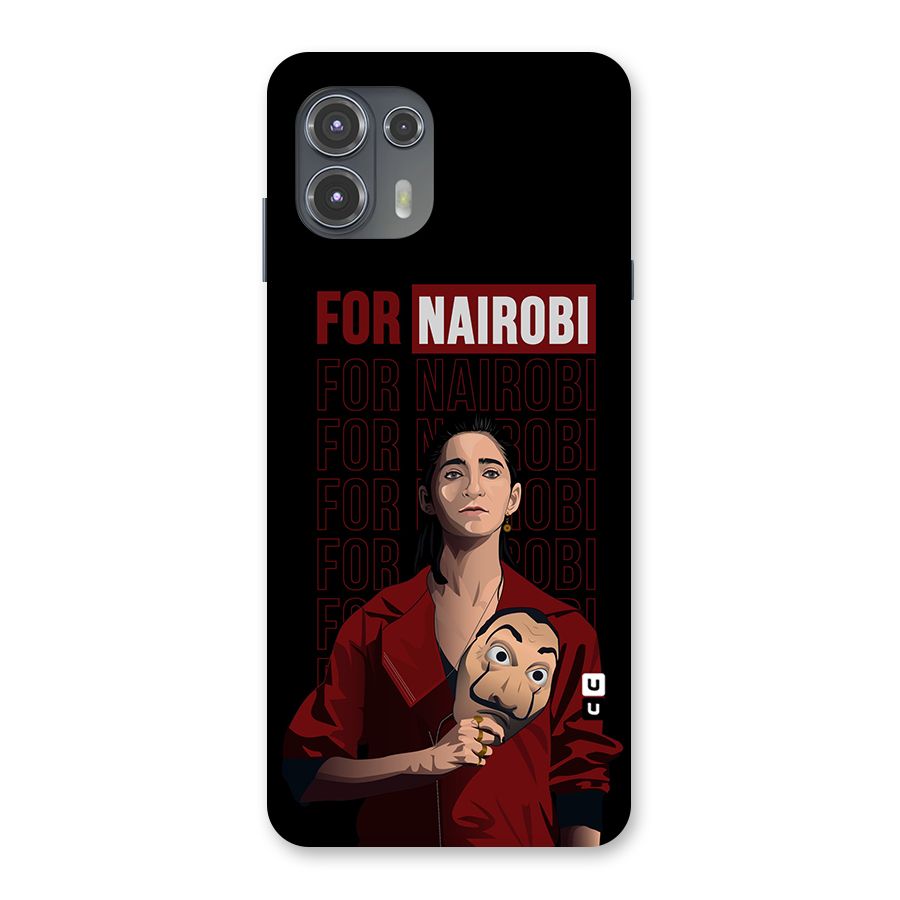 For Nairobi Money Heist Back Case for Motorola Edge 20 Fusion