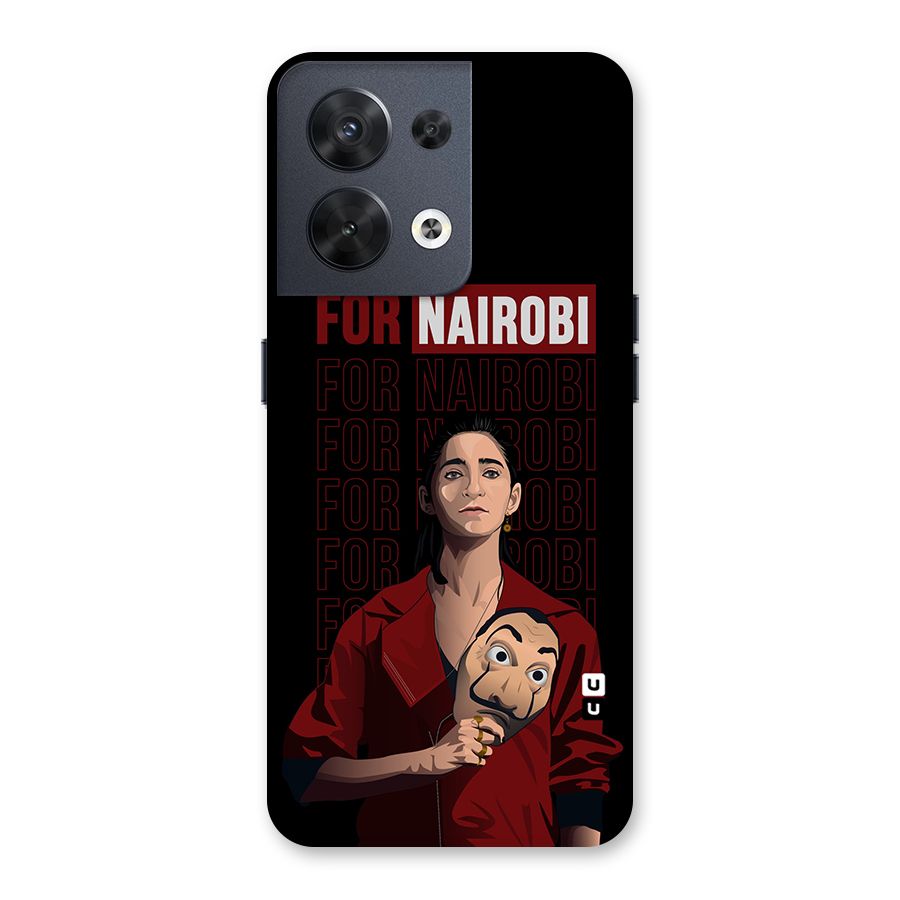 For Nairobi Money Heist Back Case for Oppo Reno8 5G