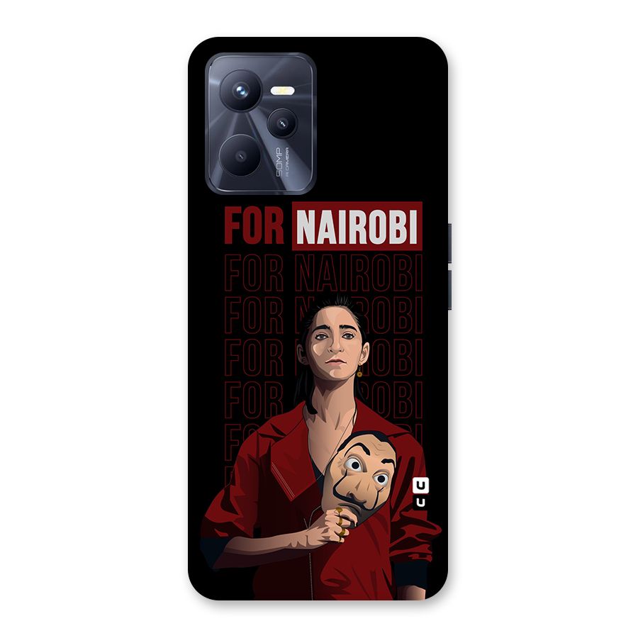 For Nairobi Money Heist Back Case for Realme C35