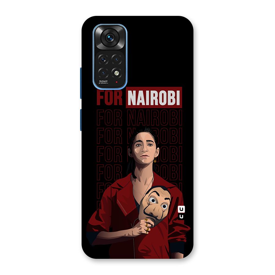 For Nairobi Money Heist Back Case for Redmi Note 11S
