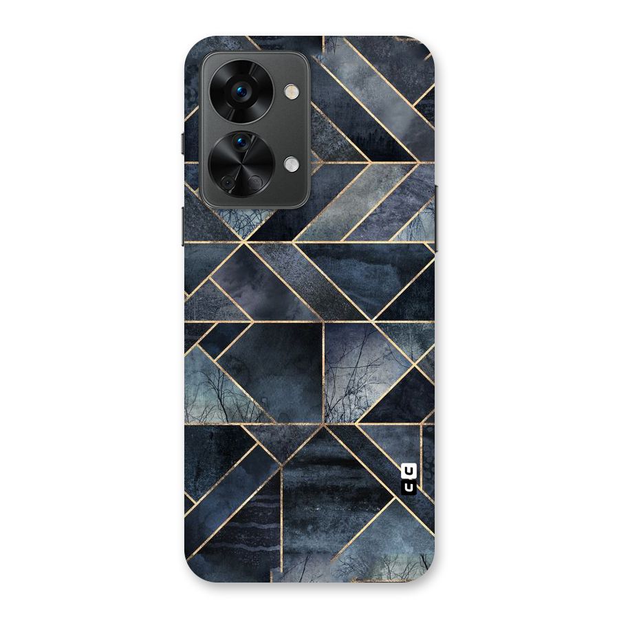 Forest Abstract Lines Back Case for OnePlus Nord 2T