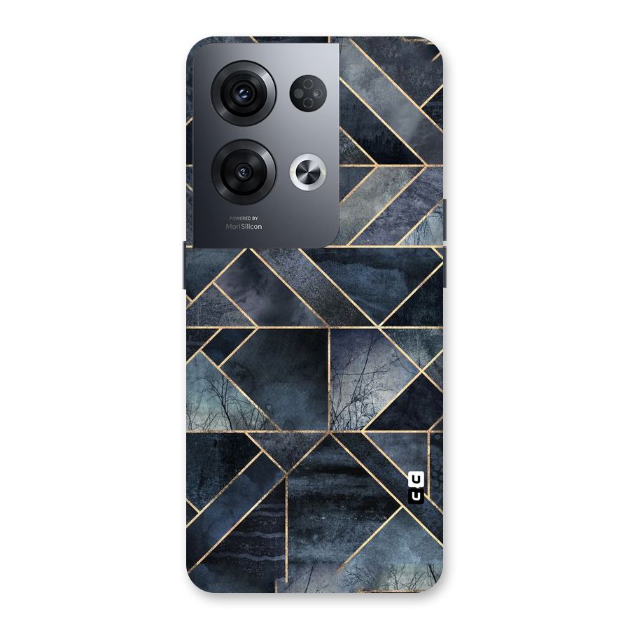 Forest Abstract Lines Back Case for Oppo Reno8 Pro 5G