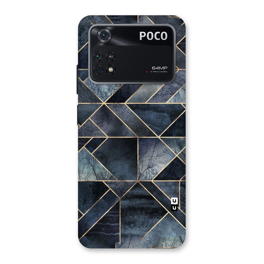 Forest Abstract Lines Back Case for Poco M4 Pro 4G