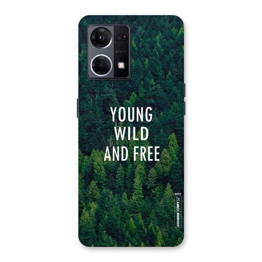 Forest Wanderlust Glass Back Case for Oppo F21 Pro 5G