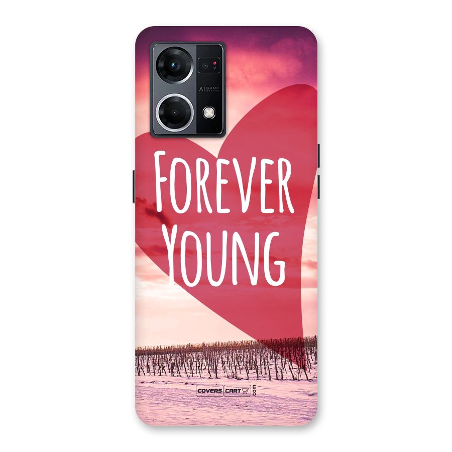 Forever Young Glass Back Case for Oppo F21 Pro 5G
