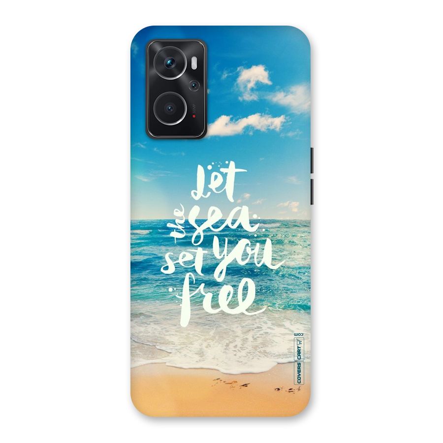 Free Sea Back Case for Oppo K10 4G
