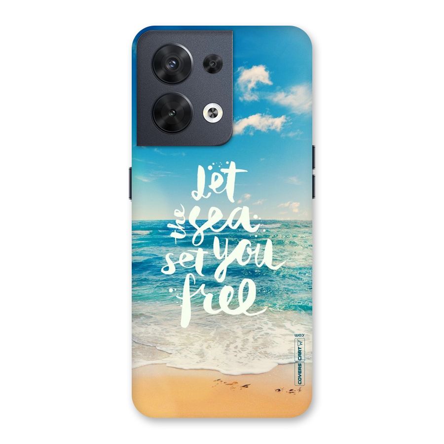 Free Sea Back Case for Oppo Reno8 5G