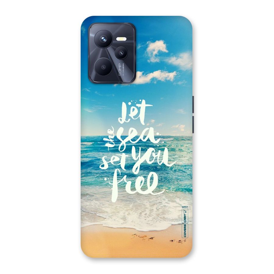 Free Sea Back Case for Realme C35