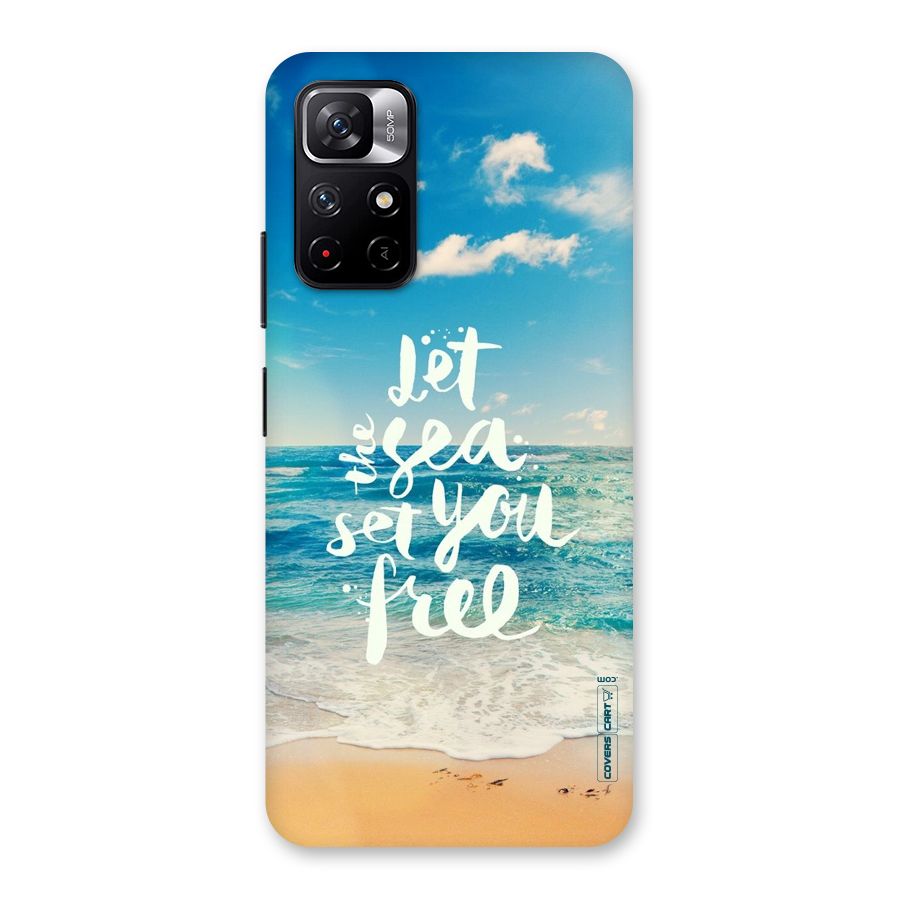 Free Sea Back Case for Redmi Note 11T 5G