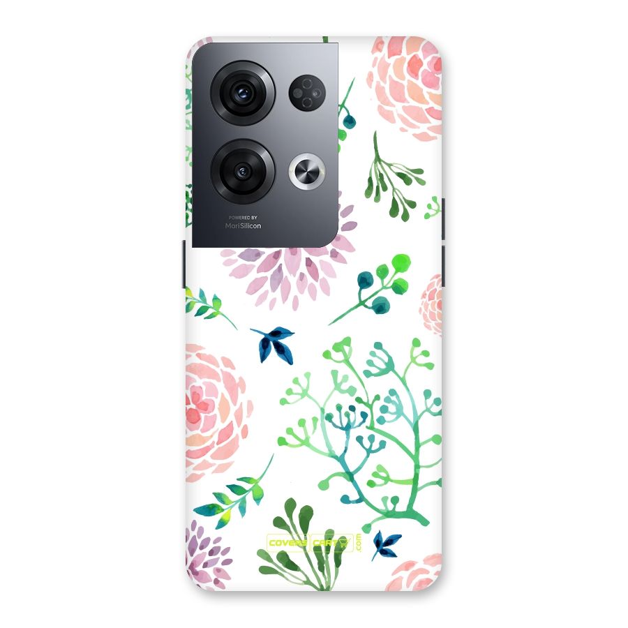 Fresh Floral Back Case for Oppo Reno8 Pro 5G