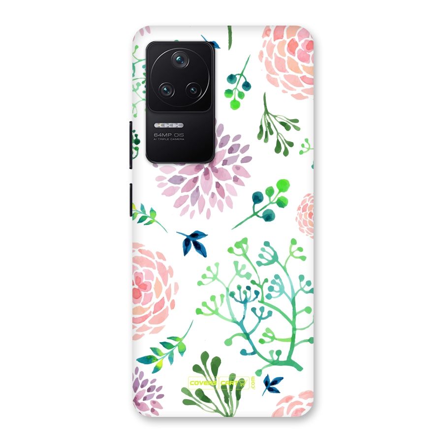 Fresh Floral Back Case for Poco F4 5G