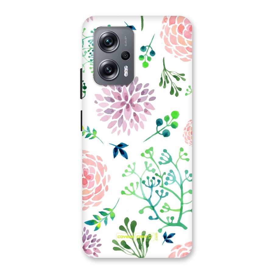 Fresh Floral Back Case for Redmi K50i