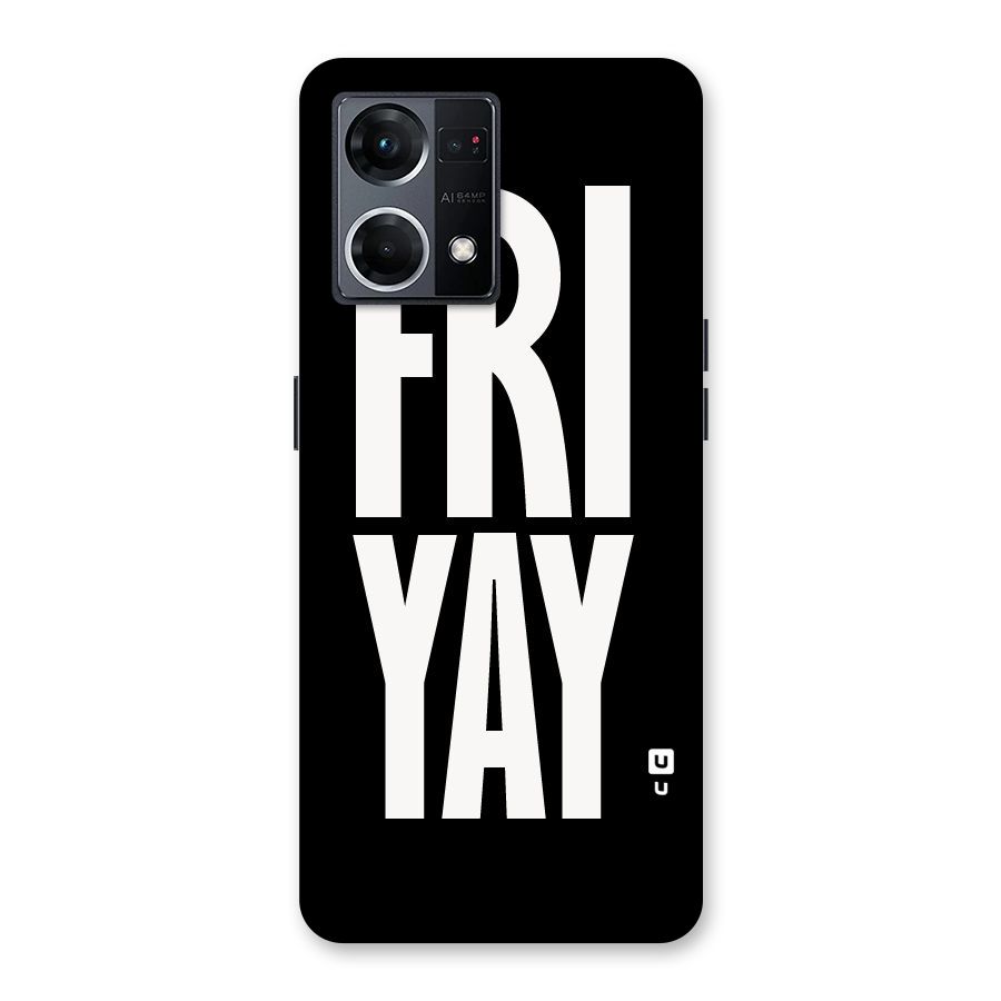 Fri Yay Glass Back Case for Oppo F21 Pro 5G