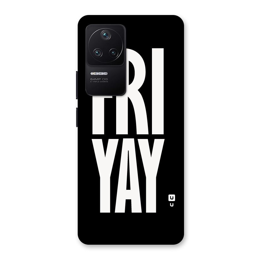Fri Yay Back Case for Poco F4 5G