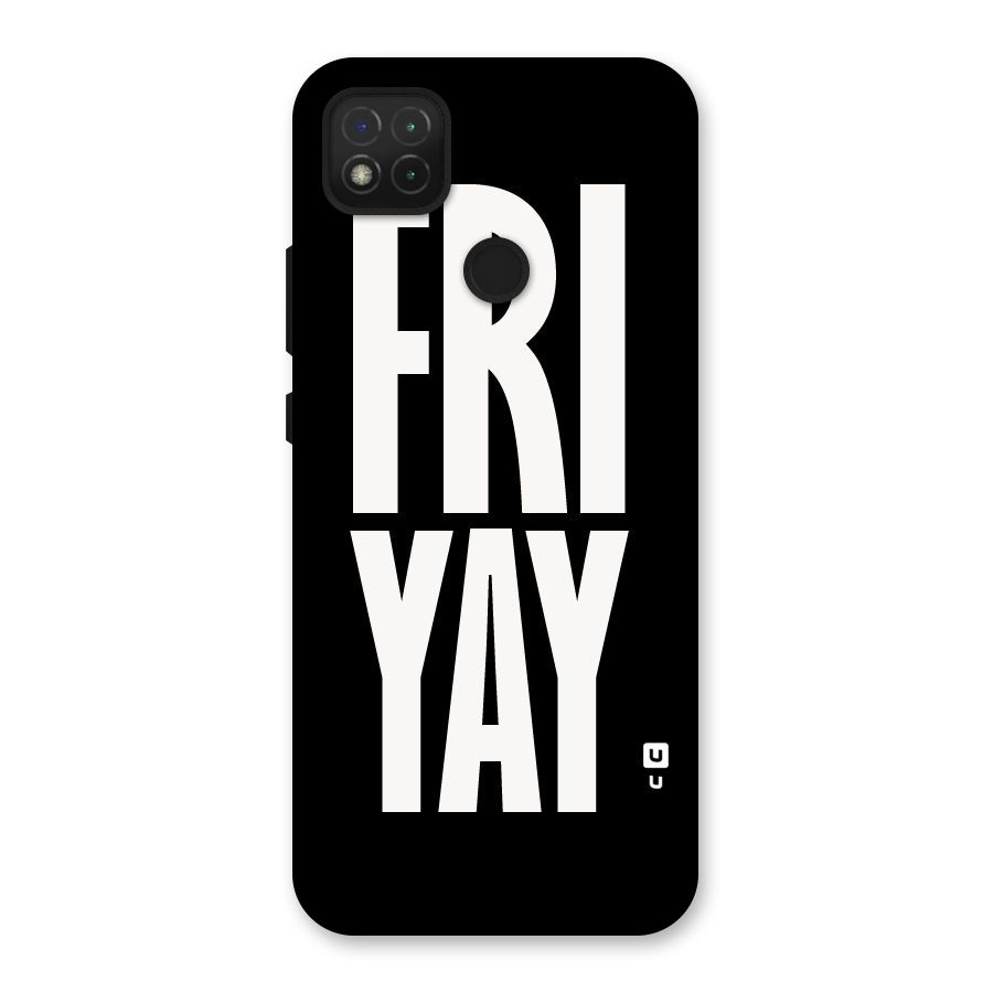 Fri Yay Back Case for Redmi 9 Activ