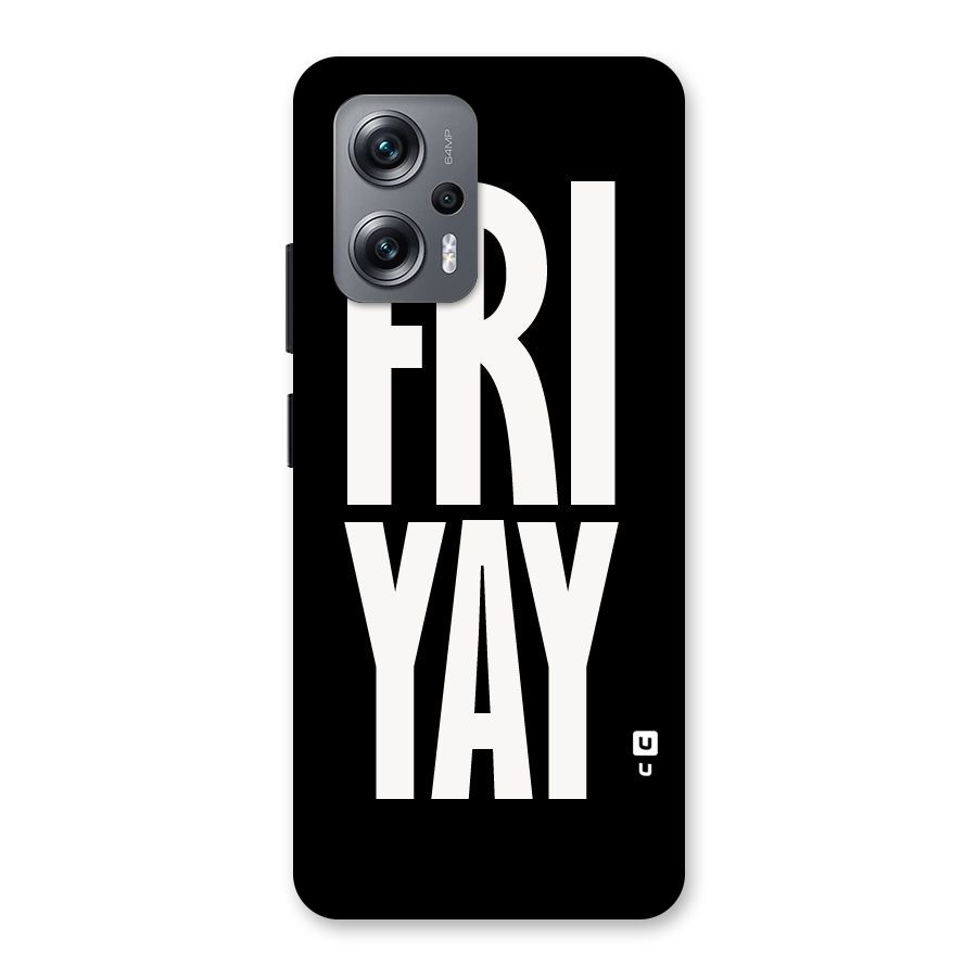 Fri Yay Back Case for Redmi K50i