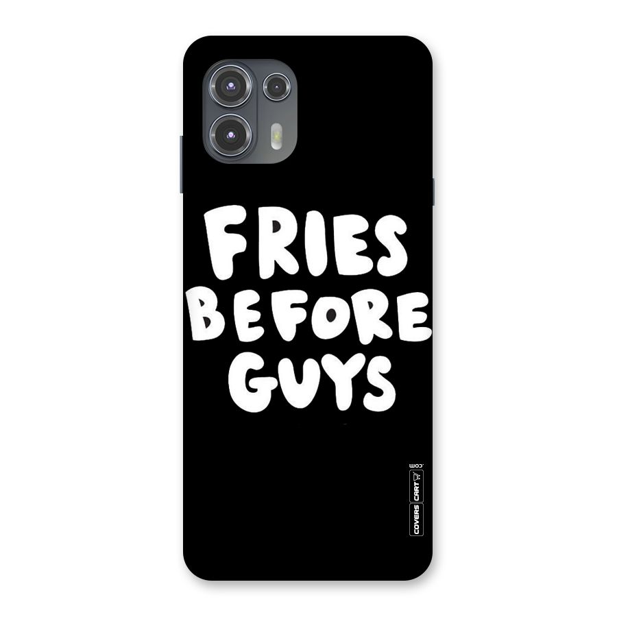 Fries Always Back Case for Motorola Edge 20 Fusion