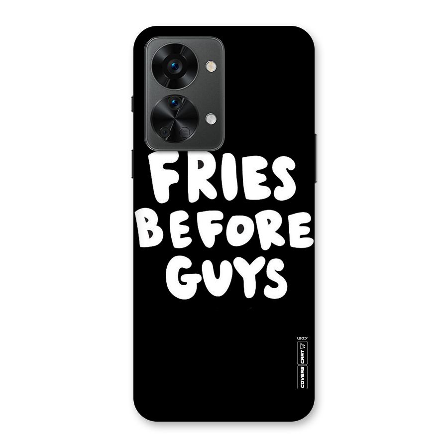 Fries Always Back Case for OnePlus Nord 2T