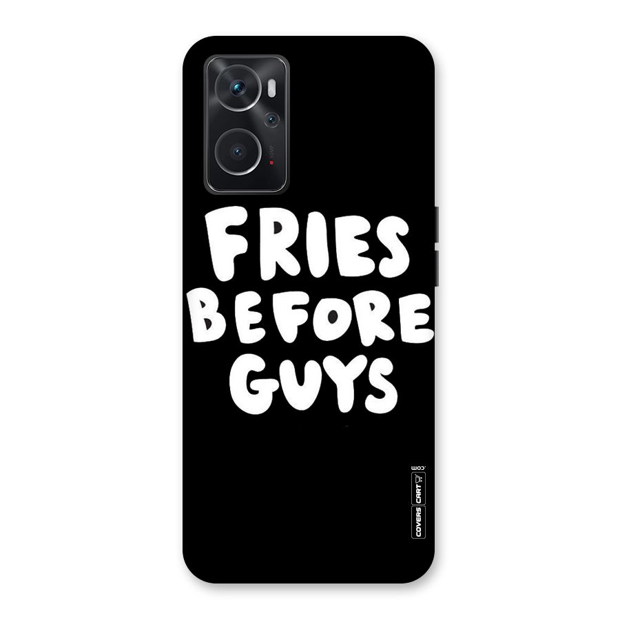 Fries Always Back Case for Oppo K10 4G