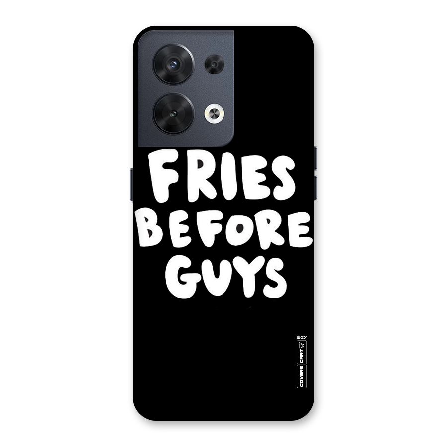 Fries Always Back Case for Oppo Reno8 5G